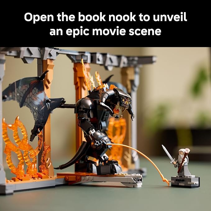LEGO® ICONS The Lord of the Rings: Balrog Book Nook (10367)
