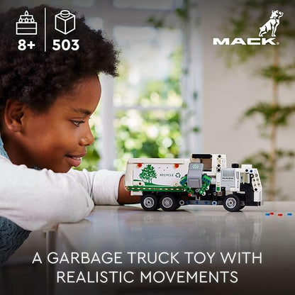 LEGO® Technic Mack® LR Electric Garbage Truck (42167)