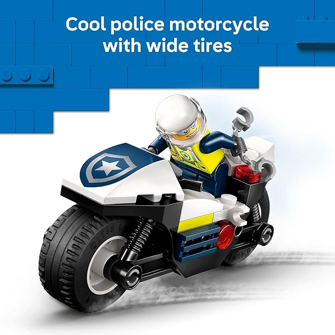 LEGO® City Police Motorcycle Chase (60455)