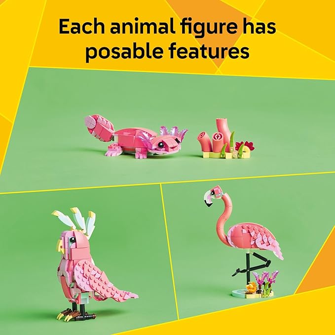 LEGO® Creator 3-in-1 Wild Animals: Pink Flamingo (31170)