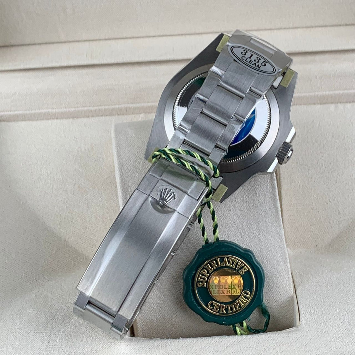 Black & Stainless Steel Sub 41MM Watch