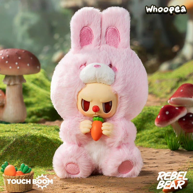 REBEL Bear Animal Series Vinyl Plush Blind Box