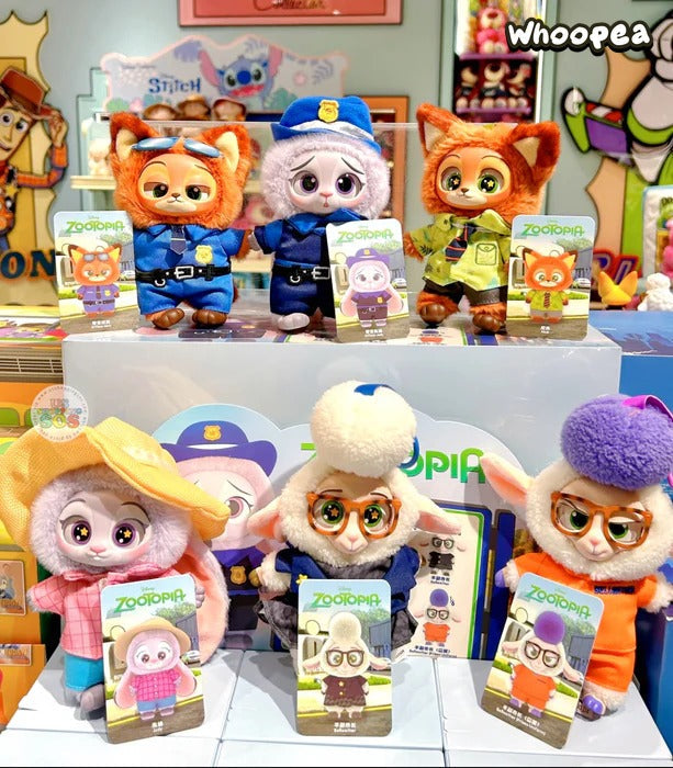 Miniso Zootopia Vinyl Plush Pendant Mystery Blind Box