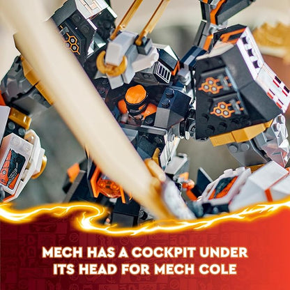 LEGO® NINJAGO Cole’s Titan Dragon Mech 71821 Set