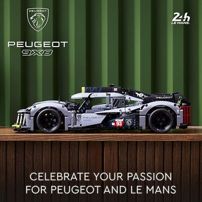 LEGO® Technic PEUGEOT 9X8 24H Le Mans Hybrid Hypercar (42156)