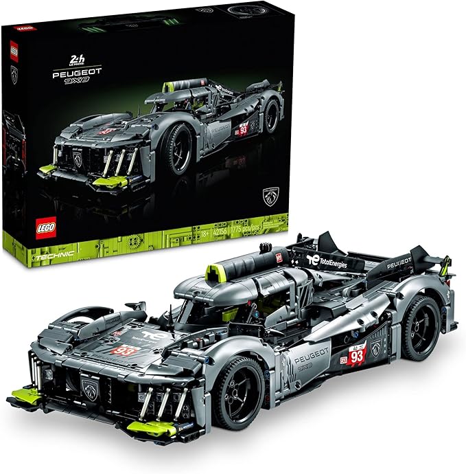 LEGO® Technic PEUGEOT 9X8 24H Le Mans Hybrid Hypercar (42156)