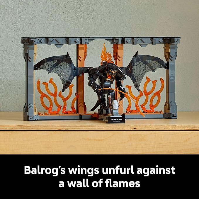 LEGO® ICONS The Lord of the Rings: Balrog Book Nook (10367)