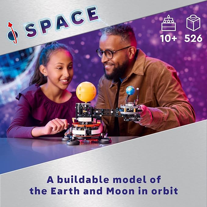 LEGO® Technic Planet Earth and Moon in Orbit (42179)