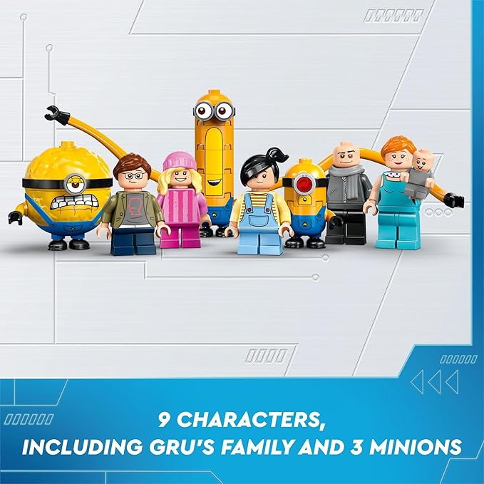 LEGO® Despicable Me 4 Minions and Gru's Family Mansion (75583)