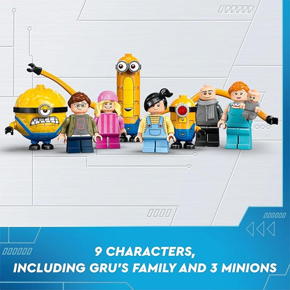 LEGO® Despicable Me 4 Minions and Gru's Family Mansion (75583)