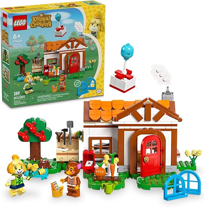 LEGO® Animal Crossing Isabelle’s House Visit (77049)