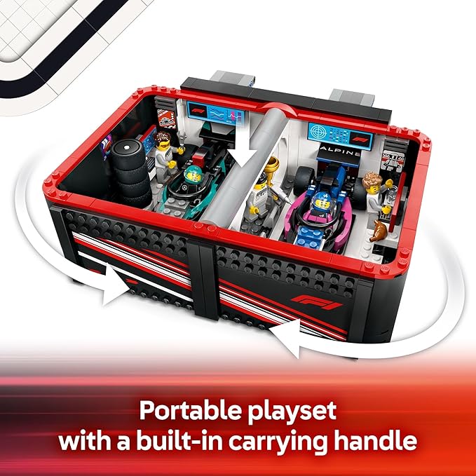 LEGO® City F1 Garage & Mercedes-AMG & Alpine Cars (60444)