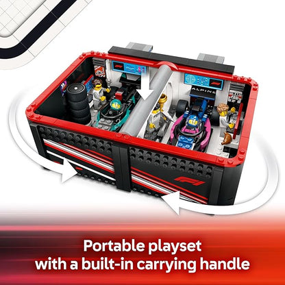 LEGO® City F1 Garage & Mercedes-AMG & Alpine Cars (60444)