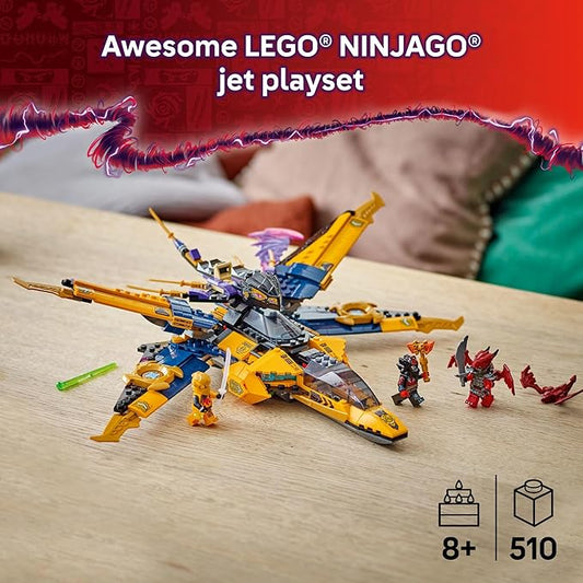 LEGO® NINJAGO Ras and Arin’s Super Storm Jet 71833 Set