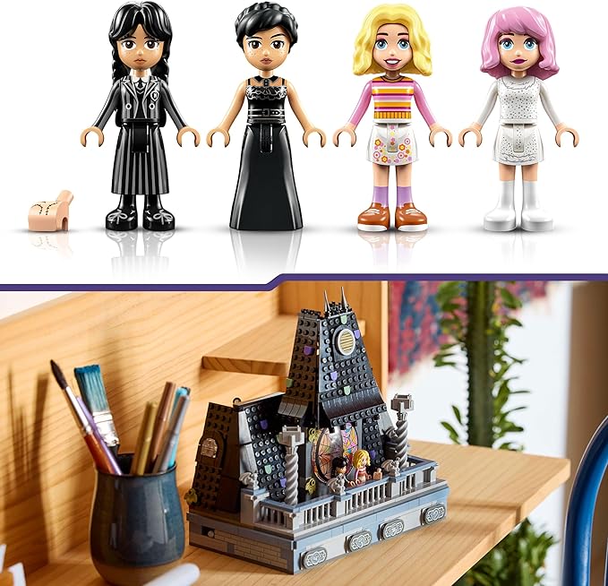 LEGO® Wednesday and Enid's Room 76781
