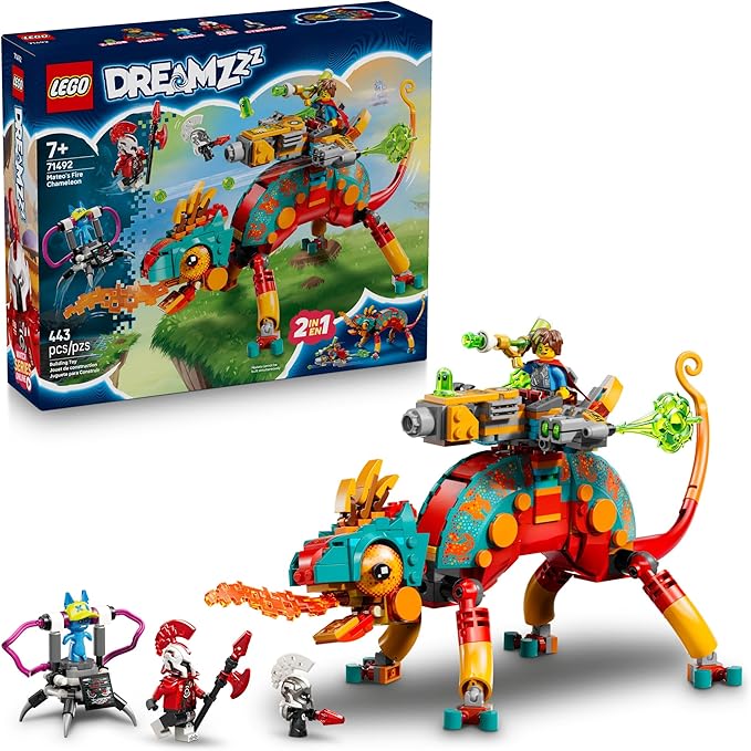 LEGO® DREAMZzz™ Mateo's Fire Chameleon (71492)