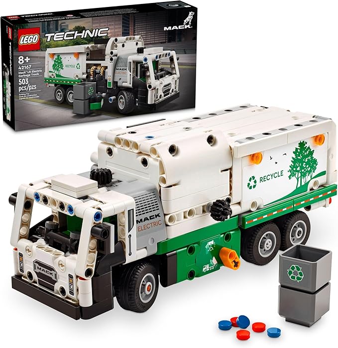 LEGO® Technic Mack® LR Electric Garbage Truck (42167)