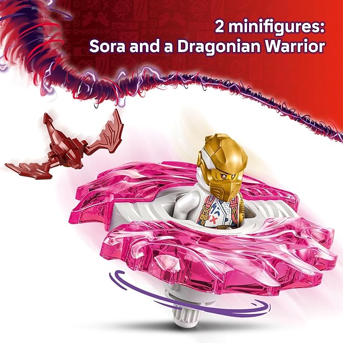 LEGO® NINJAGO Sora’s Dragon Spinjitzu Spinner 71824 Set