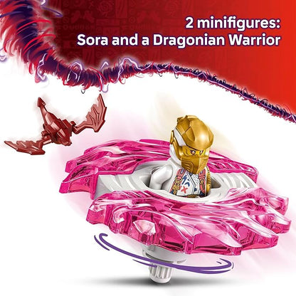 LEGO® NINJAGO Sora’s Dragon Spinjitzu Spinner 71824 Set