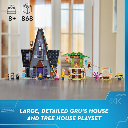 LEGO® Despicable Me 4 Minions and Gru's Family Mansion (75583)