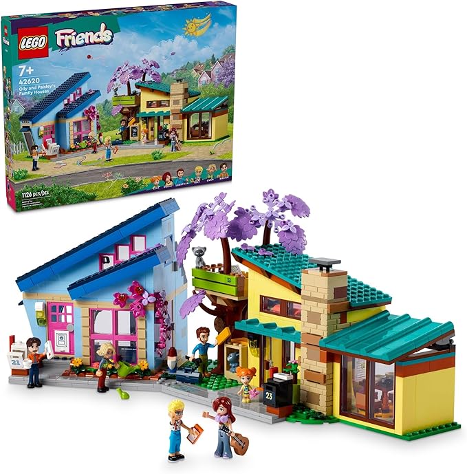 LEGO® Friends Olly and Paisley’s Family Houses (42620)