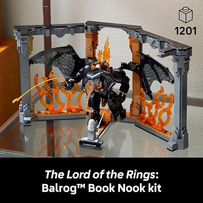 LEGO® ICONS The Lord of the Rings: Balrog Book Nook (10367)