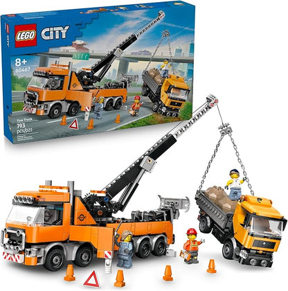LEGO® City Heavy-Duty Recovery Tow Truck with Crane (60467)