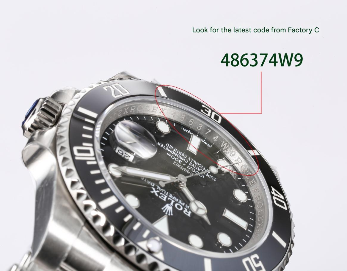 Black & Stainless Steel Sub 41MM Watch