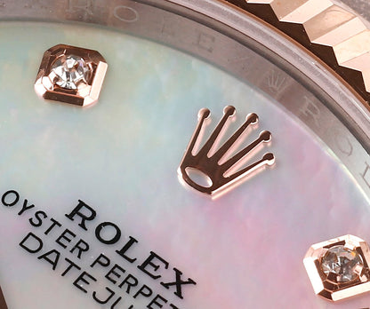 MOP Rose Gold & Steel 41MM Watch