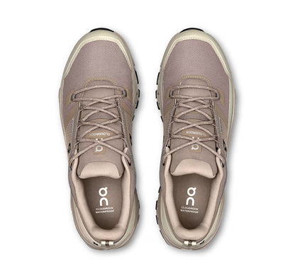 ON Men's Cloudrock Low Waterproof Cinder/Fog