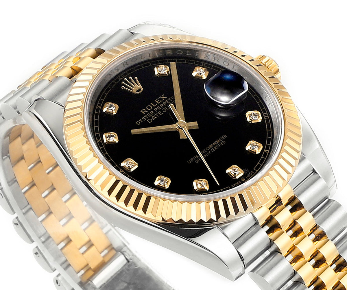 Black & Gold 41MM Watch