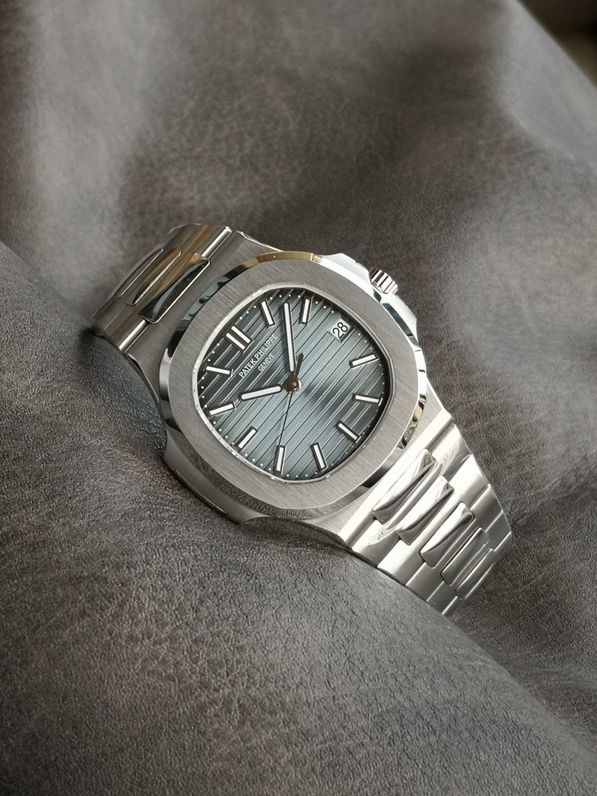 Blue 40MM Watch