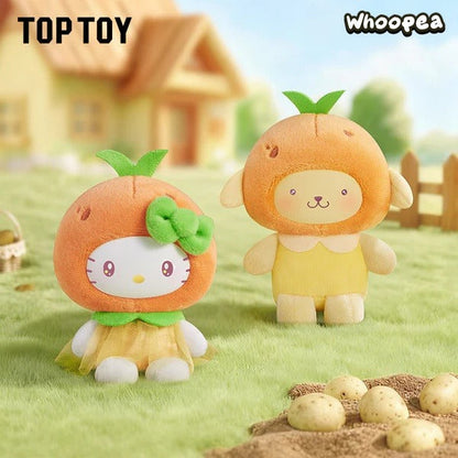 SANRI0 Characters Fruit and Vegetable Series Vinyl Keychain Pendant Blind Box