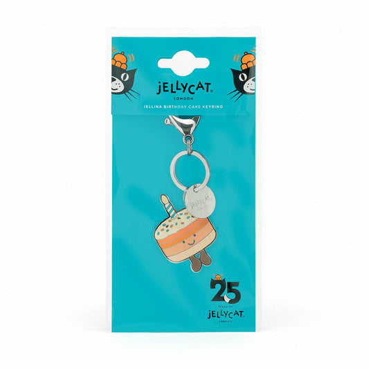 Amuseables Jellina Birthday Cake Keyring