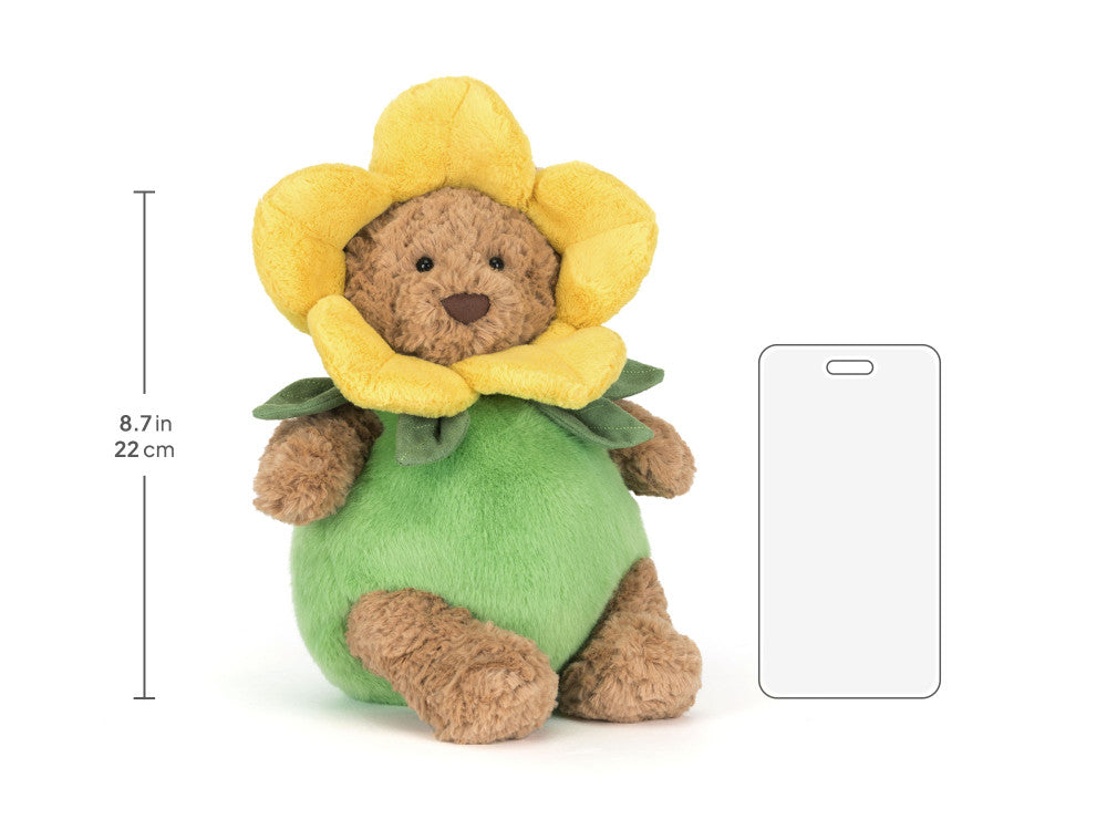 Bartholomew Bear Daffodil Outfit