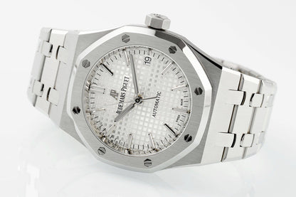 Royal Oak 15500ST Silver Dial