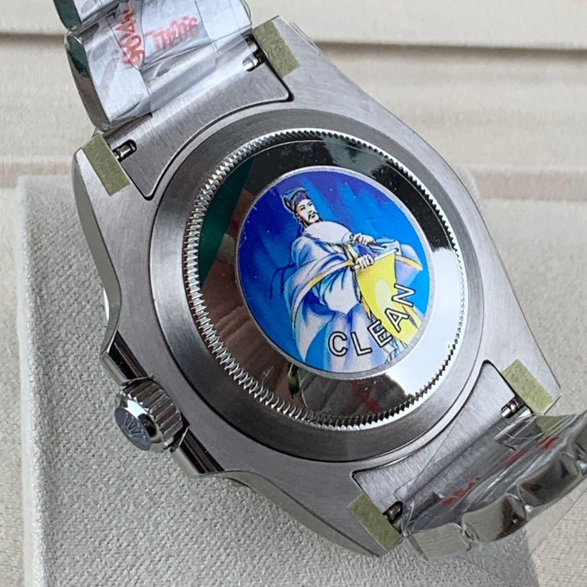 Black & Stainless Steel Sub 41MM Watch