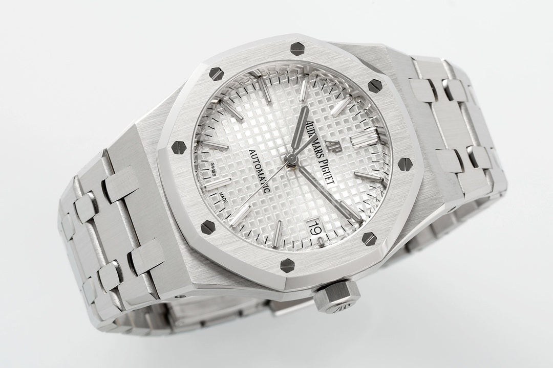 Royal Oak 15500ST Silver Dial