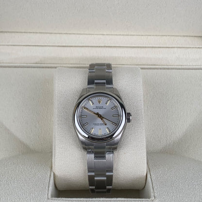 Silver 28MM Watch