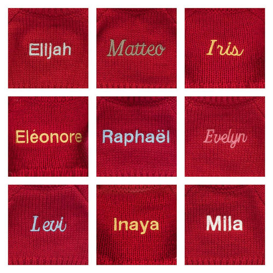 Bashful Luxe Bunny Willow with Personalized Red Jumper