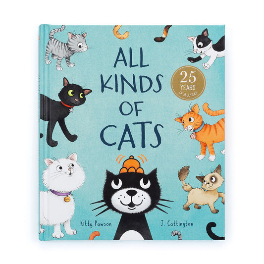 All Kinds of Cats Book & Jellycat Jack Medium