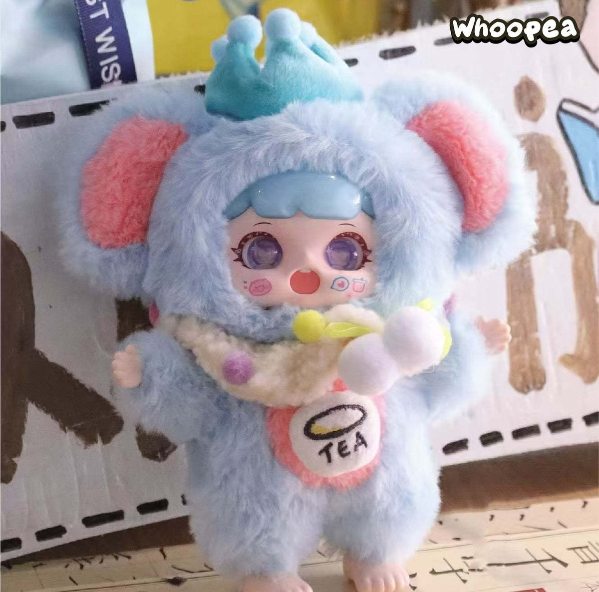 MANCHAO Mischievous Imp A Mouthful of Sweet Series Plush Dolls, Blind Box
