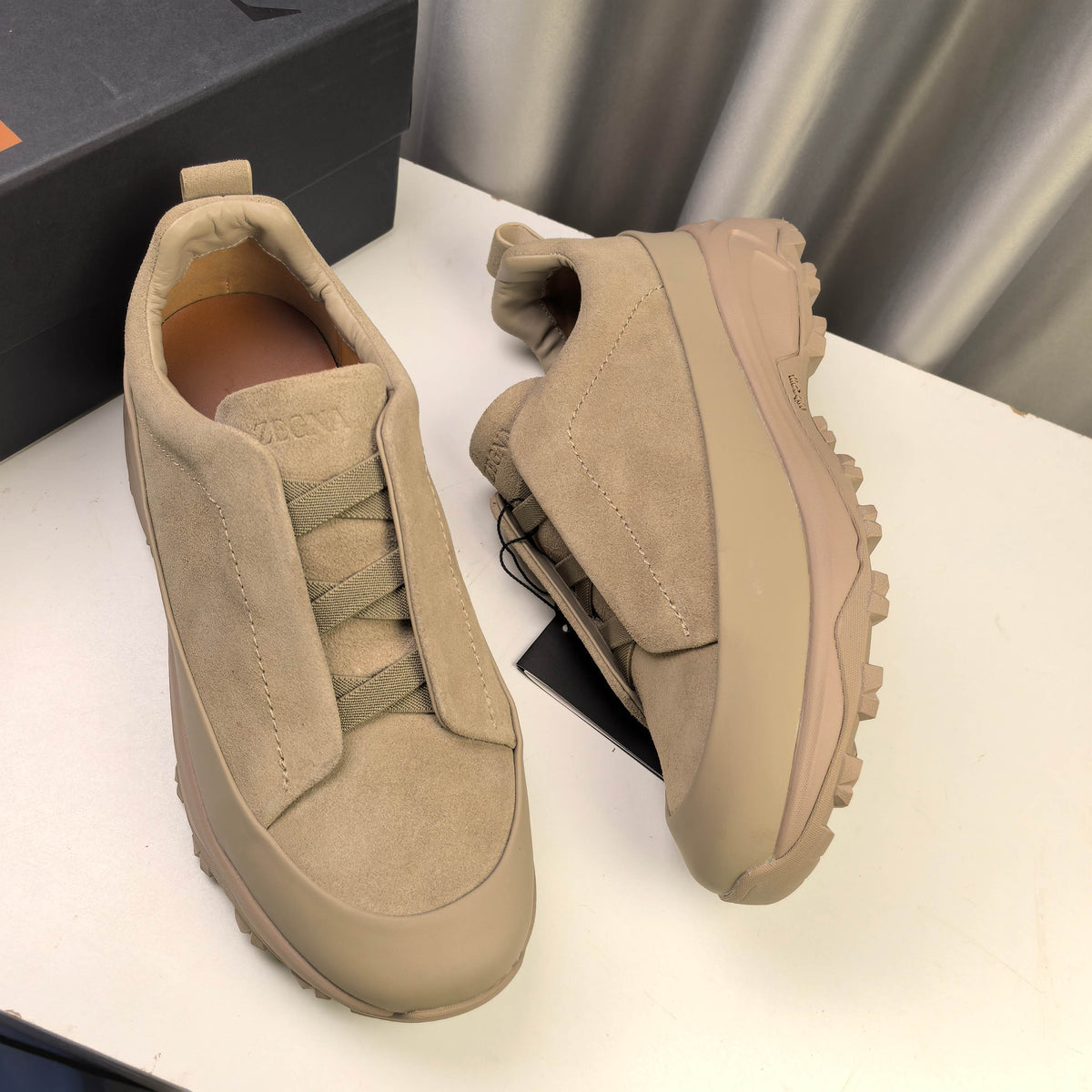 Ermenegildo Zegna Triple Stitch™ Monte Luxury Casual Shoes