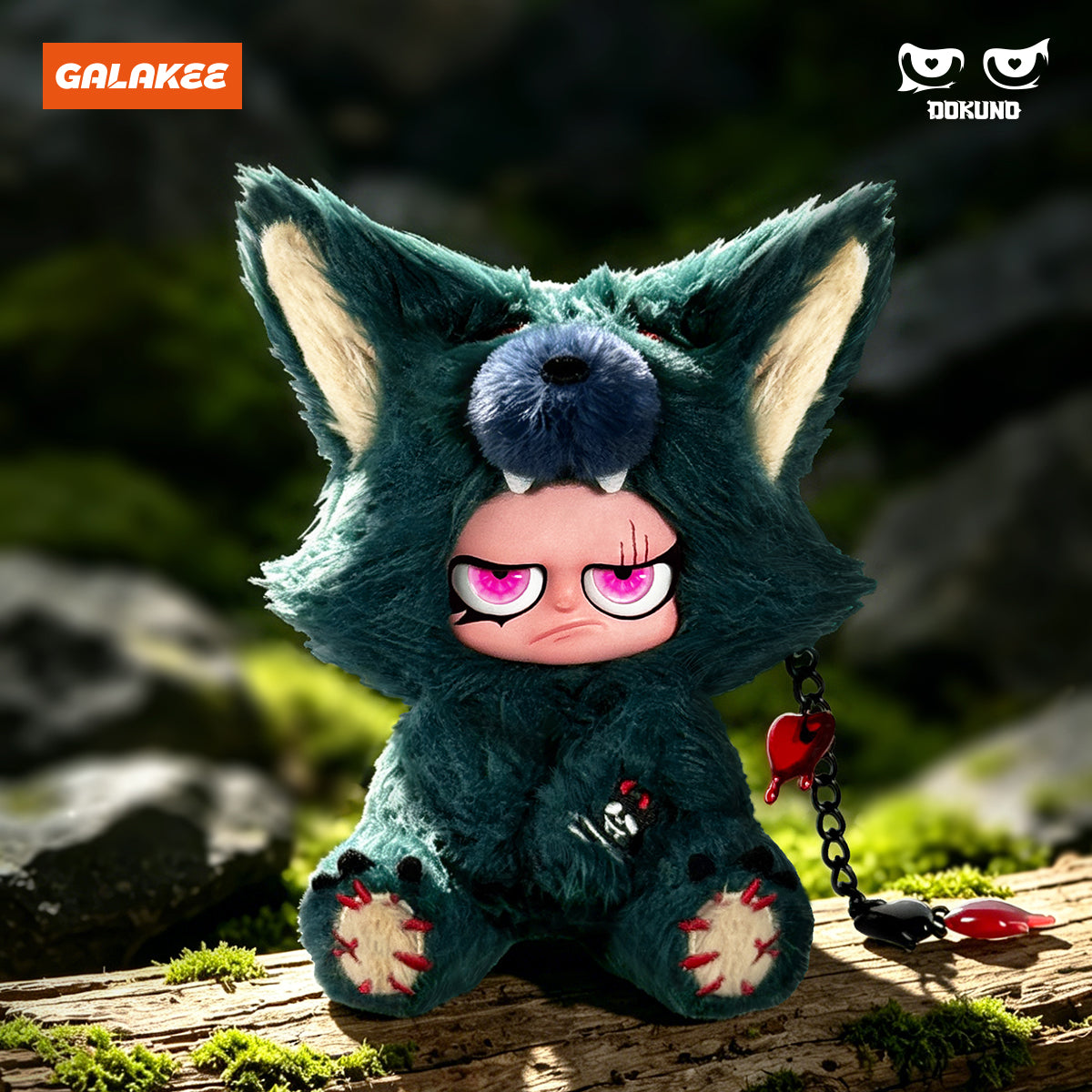 DOKUNO Battle in Jungle Series Plush Pendant Blind Box (PRE-ORDER)