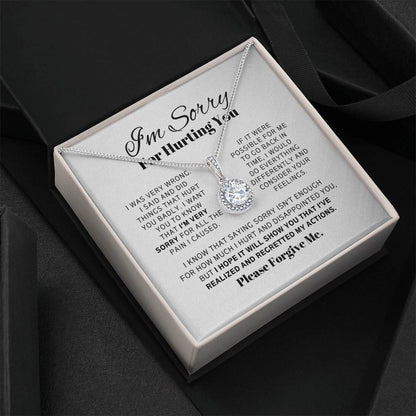Apology Gift For Her - I've Realized & Regretted My Actions - Eternal Hope Necklace