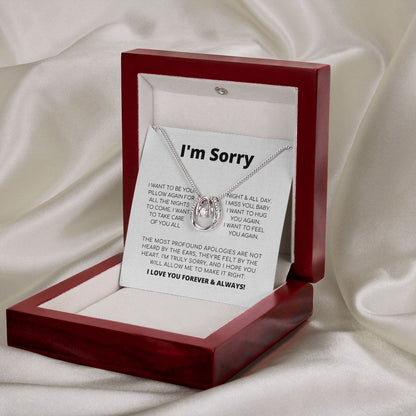 Lucky In Love - Apology Necklace For Her