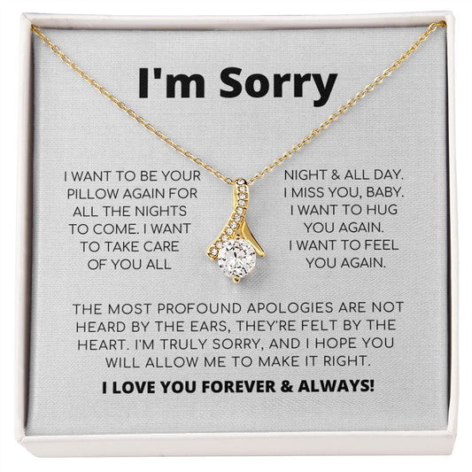 Apology Gift For Her - Alluring Beauty Necklace