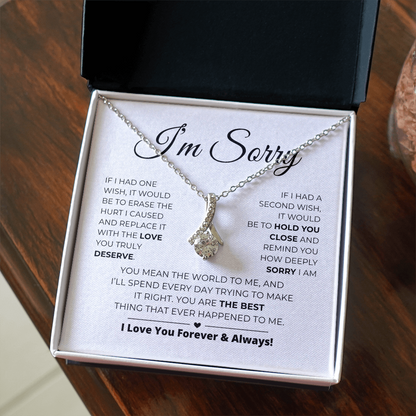 I'm Sorry - You Mean The World To Me - Alluring Beauty Necklace