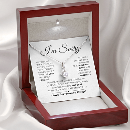 I'm Sorry - You Mean The World To Me - Alluring Beauty Necklace