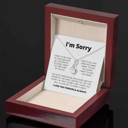 Apology Gift For Her - Alluring Beauty Necklace